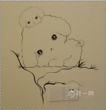 白色墙面配白色开关太单调 15款手绘开关效果图鉴赏